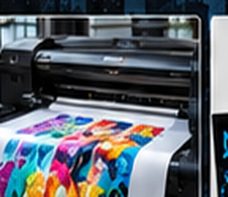 Wide format graphic printing in production